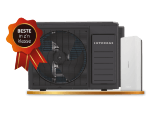 Xtend Eco hybride warmtepomp van Intergas. De beste monoblock warmtepomp op het duurzame koudemiddel propaan (R290).